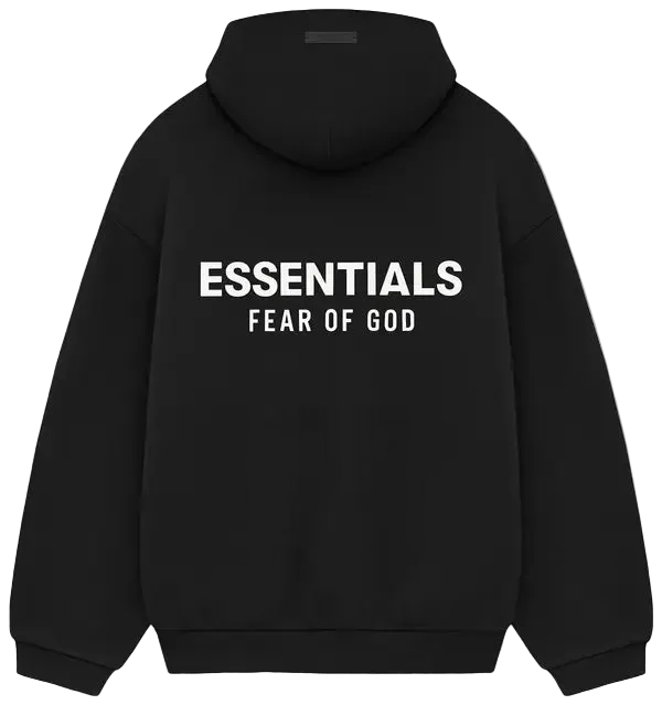 Fear of God Essentials Fleece Hoodie II 'Black'