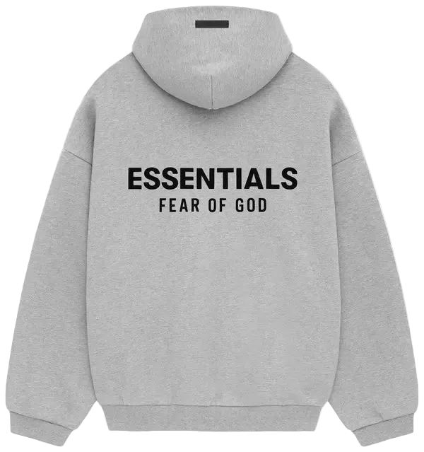 Fear of God Essentials Fleece Hoodie II 'Light Heather Grey'