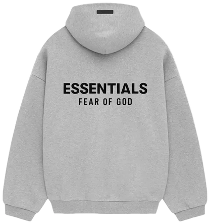 Fear of God Essentials Fleece Hoodie II 'Light Heather Grey'