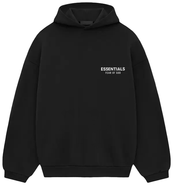 Fear of God Essentials Fleece Hoodie II 'Black'